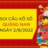 Soi cầu xổ số Quảng Nam ngày 2/8/2022 thứ 3 hôm nay