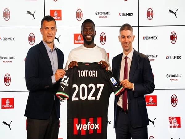 Chuyển nhượng 13/8: Tomori chính thức gia hạn với AC Milan